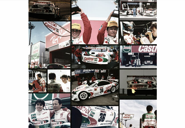 ▲1998年全日本GT選手権に参戦したTOYOTA Castrol TEAM TOM'S