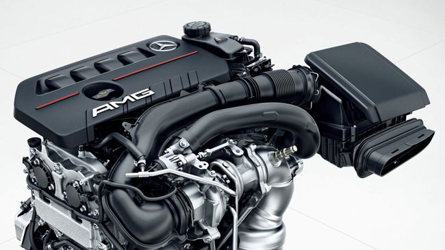 ▲パワーユニットには“M260”1991cc直列4気筒DOHC直噴ツインスクロールターボエンジンを搭載。最高出力は306ps/5800～6100rpm、最大トルクは400Nm/3000～4000rpmを発生する