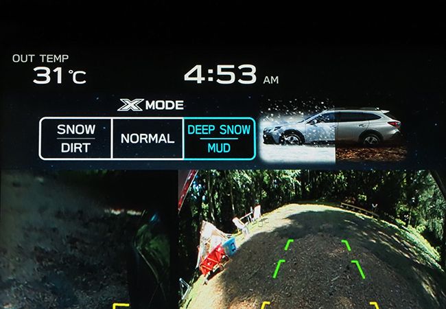 雪道や悪路での走破性を高めるXモードはヒルディセントコントロール付き　Xブレイクは詳細設定が可能な２モードタイプ