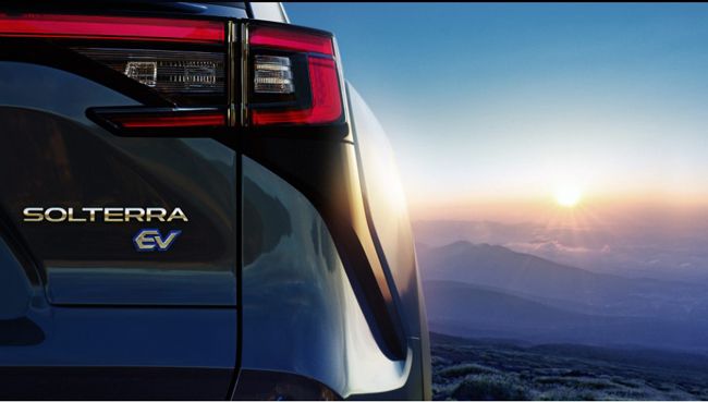 ▲SUBARUは新型電気自動車の「ソルテラ」を本年11月11日にオンラインで世界初公開する