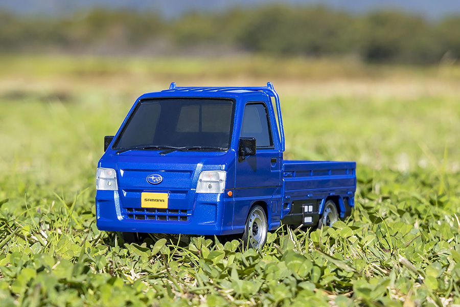 京商First-MINI-Zにサンバー・トラックWRブルー仕様が登場 - カー