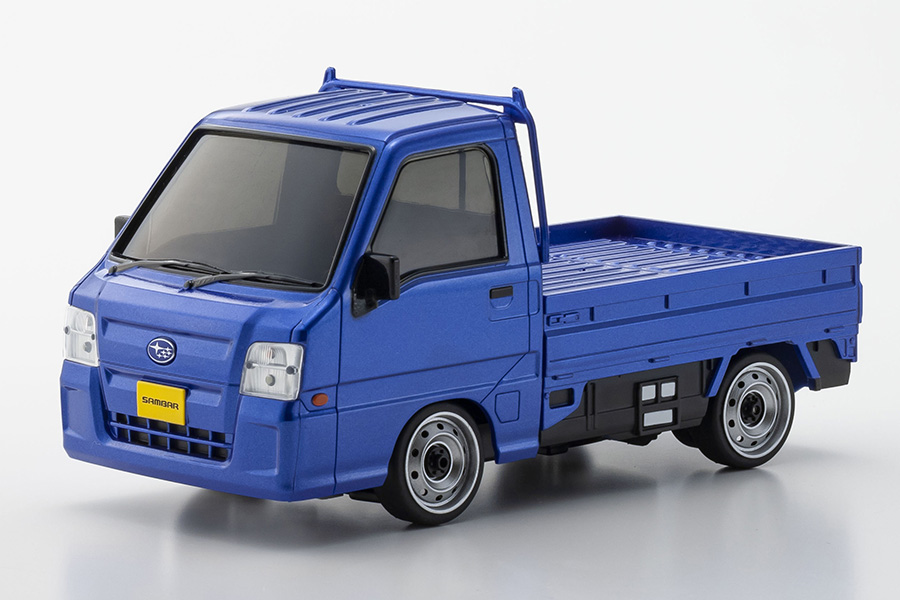 京商First-MINI-Zにサンバー・トラックWRブルー仕様が登場 - カー