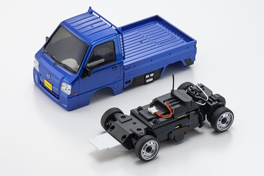 京商First-MINI-Zにサンバー・トラックWRブルー仕様が登場 - カー 