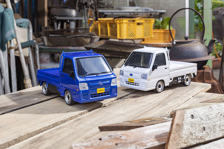 京商First-MINI-Zにサンバー・トラックWRブルー仕様が登場 - カー