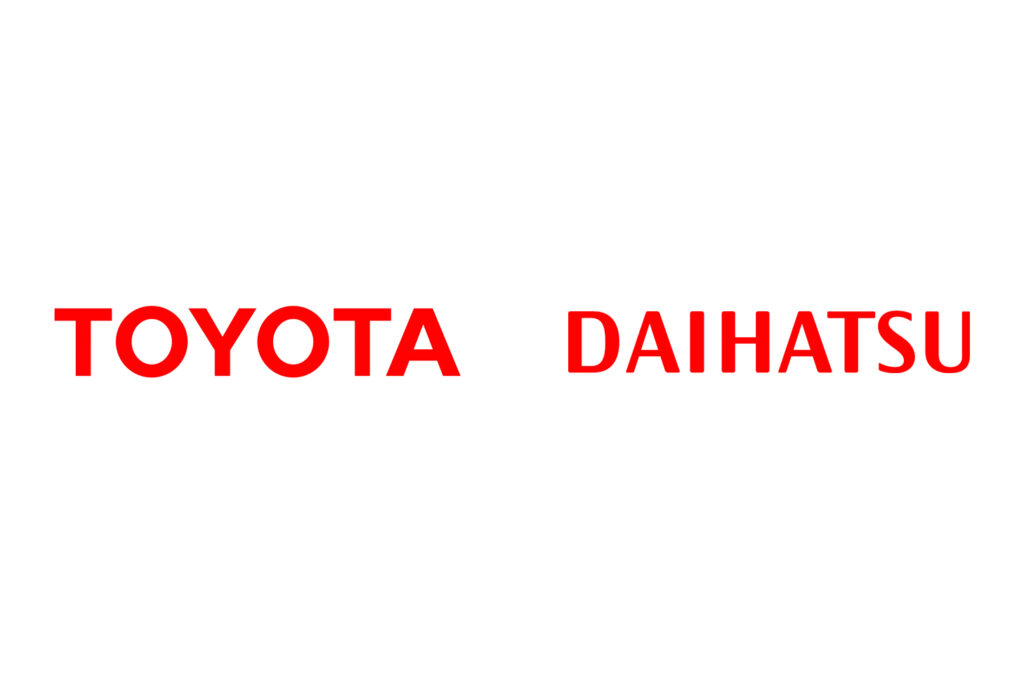 トヨタ、ダイハツのロゴ