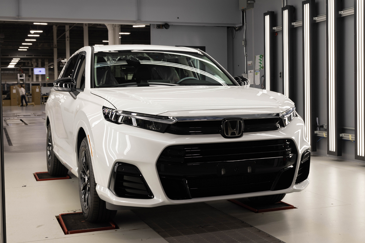 ホンダCR-Vをベースとした新型燃料電池車が米国での生産を開始。日本での発売は今夏を予定