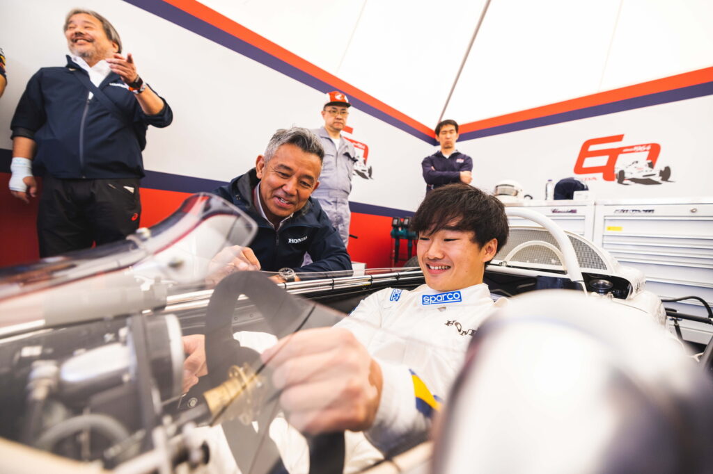 Goodwood Festival of Speed 2024で角田選手がドライブしたRA272