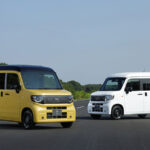 ホンダN-VAN e:FUN／価格：291万9400円。使い方自由自在の大空間を持つボクシーBEV。一充電当たり走行距離（WLTCモード）は245km。CEV補助金は55万円（自家用）。実質的に通常のガソリン車とほぼ同等の負担で購入できる