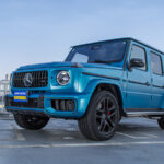 メルセデスAMG・G63ローンチエディション／価格：9SATC　3080万円。最新G63は4リッター・V8ツインターボ（585ps／850Nm）とISG（20ps／200Nm）の組み合わせ。AMGアクティブライドコントロールサス標準